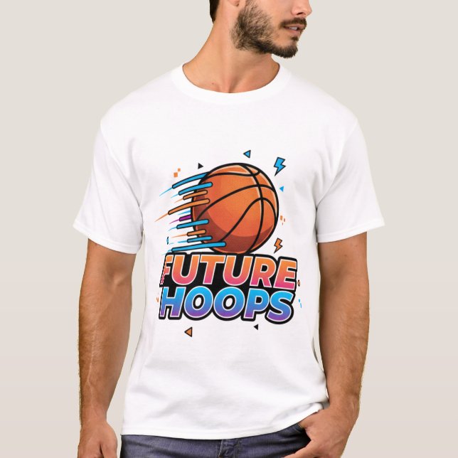 Camiseta Basketball Drip Neon Basketball Graphics  (Frente)