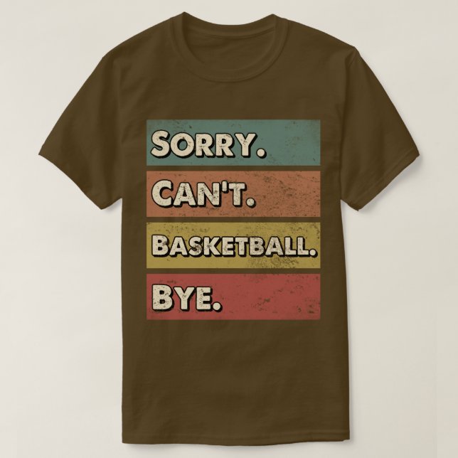 Camiseta Basketball game lesson gift Perfect present (Frente do Design)