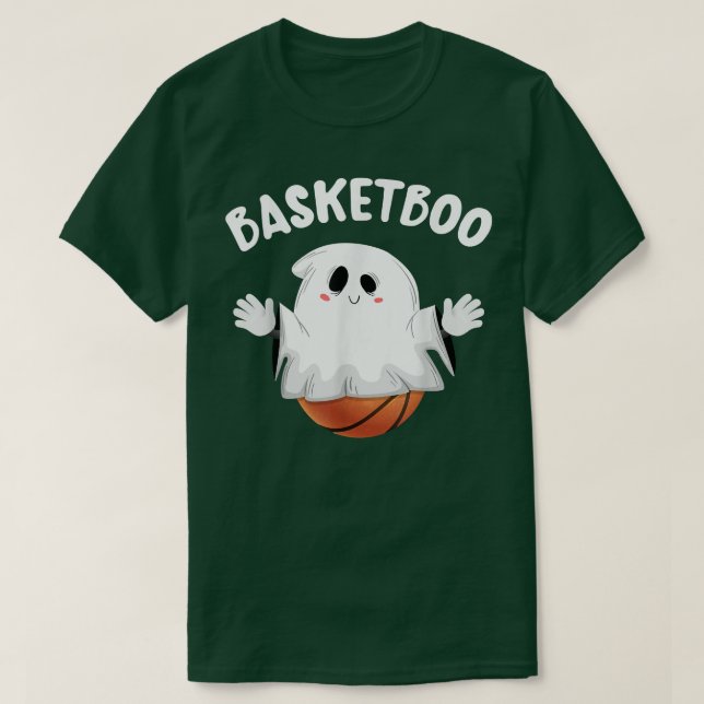 Camiseta Basketball Ghost BasketBoo Basketball Lovers Hallo (Frente do Design)