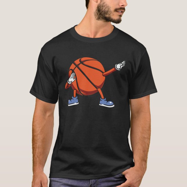 Camiseta Basketball  idea for children teens and adults (Frente)