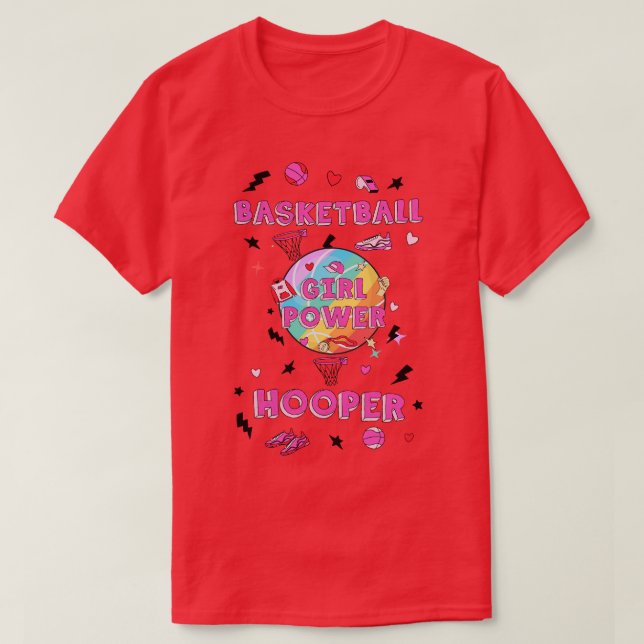 CAMISETA BASKETBALL L POWER HOOPER (Frente do Design)