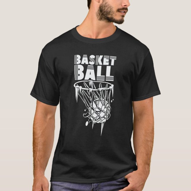 Camiseta Basketball Match Coach Player Team (Frente)