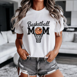 Camiseta Basketball Mom T-shirt