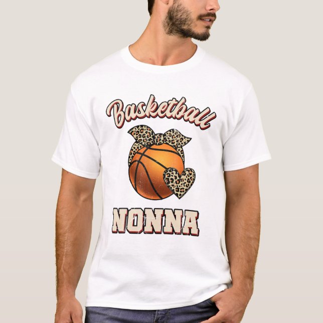 Camiseta Basketball Nonna Bandana Leopard (Frente)