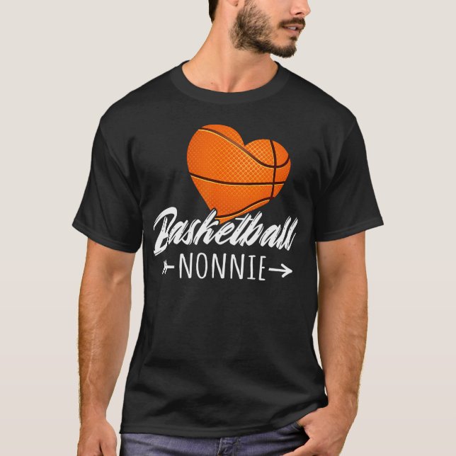 Camiseta Basketball Nonnie Family Matching Basketball Lover (Frente)