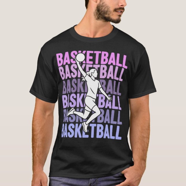 Camiseta Basketball Player Game Day Basketball (Frente)