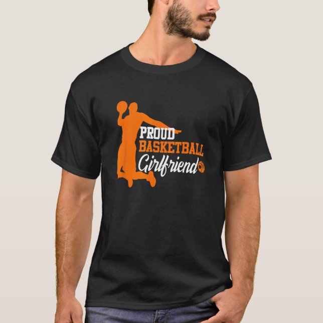 Camiseta Basketball Player Girlfriend Sports Lover Coach Gr (Frente)