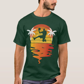 Camiseta Basketball retro sunset 70s vintage Basketballee f