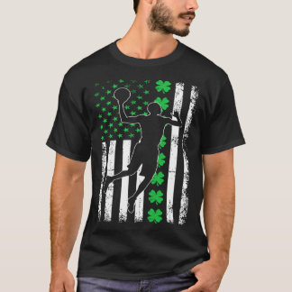 Camiseta Basketball Shamrock Lucky C Irish St Patrick's Day