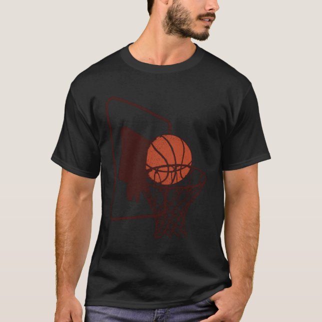 Camiseta Basketball Team Basketball Player and Fan (Frente)