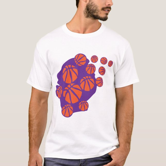 Camiseta basketball tete head figure visage 1 (Frente)