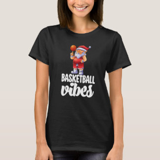 Camiseta Basketball Vibes Gnome  Basketball Game Celebratio