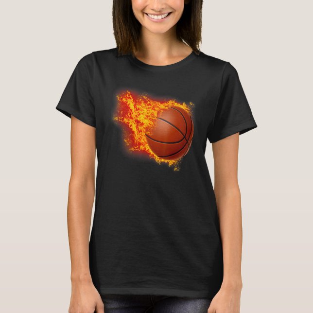 Camiseta Basketballer Basketball Hoop Dunking Basketball Ho (Frente)