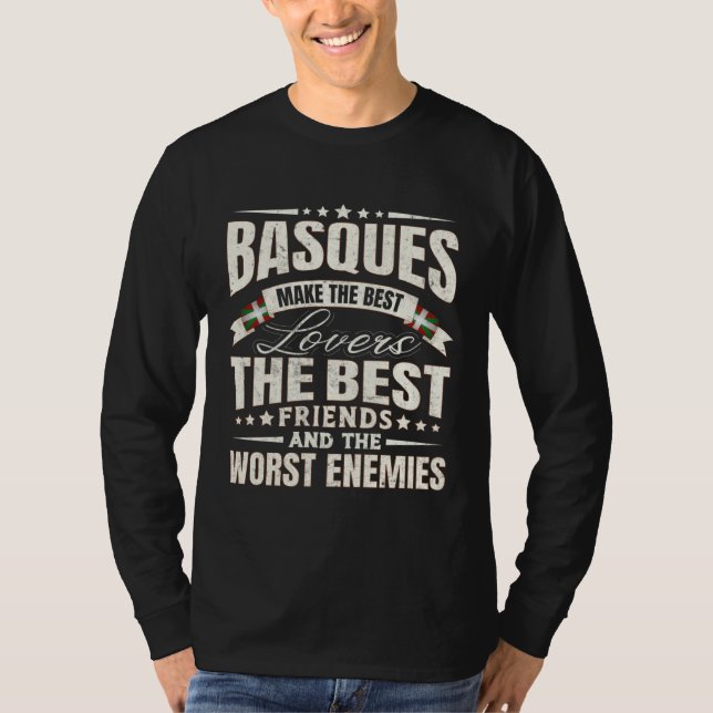Camiseta Basque Best Basques Men & Women (Frente)