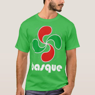 Camiseta Basque design Basque Pride Lauburu Quatro Título