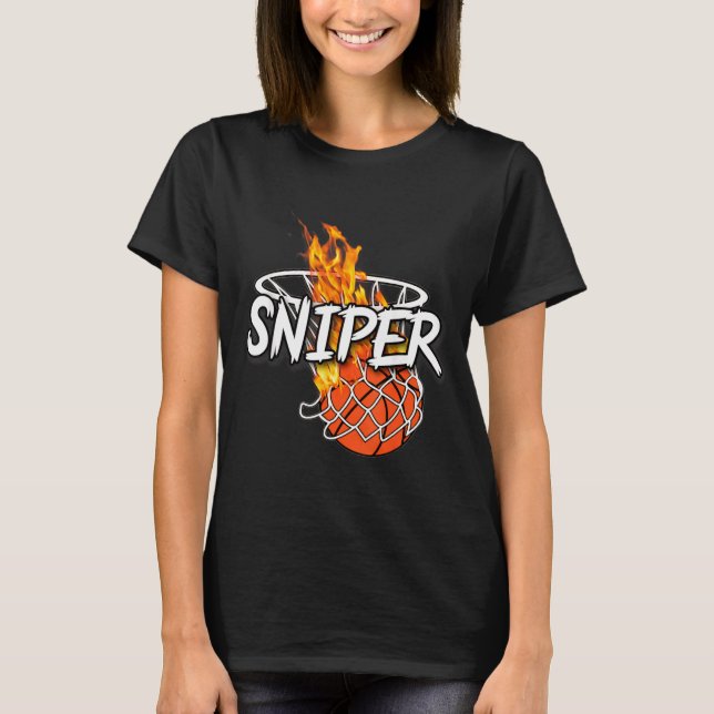 Camiseta Basquete - Acerto de Qualquer Lugar - Basquete de  (Frente)