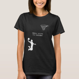 Camiseta Basquete América EUA Pequenos Passos Grandes Sonho