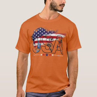 Camiseta Basquete americano com múltiplos jogadores
