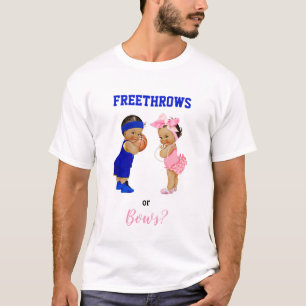 Camiseta Basquete Arcos Bebês Menino Menina Revelação de Gê