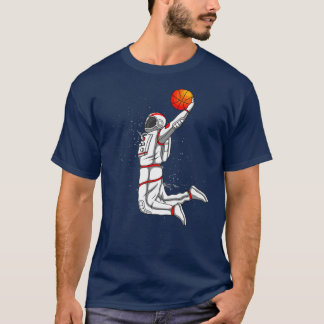 Camiseta Basquete astronauta