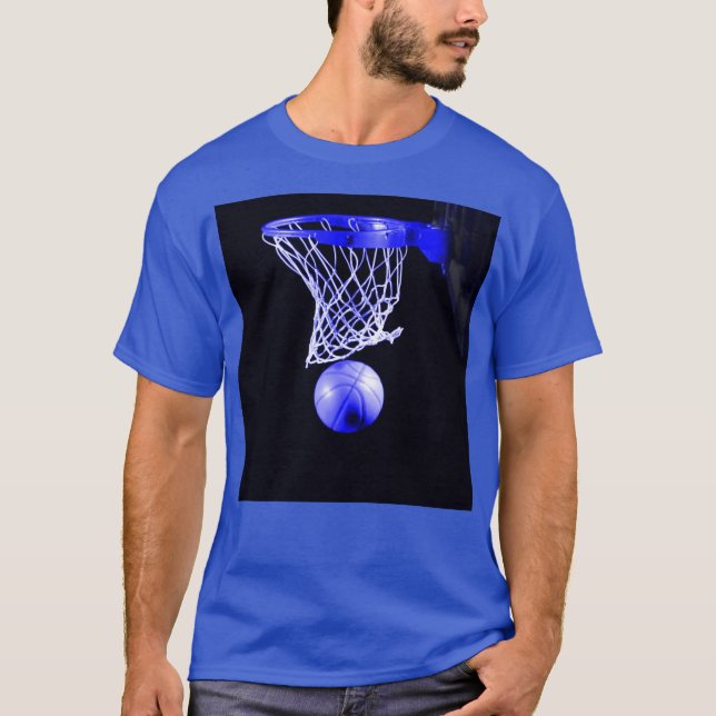Camiseta Basquete Azul (Frente)