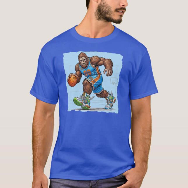 Camiseta Basquete Bigfoot. (Frente)