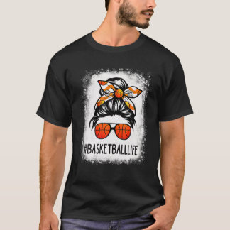 Camiseta Basquete Branqueado Mãe A Vida Mensageira Basquete