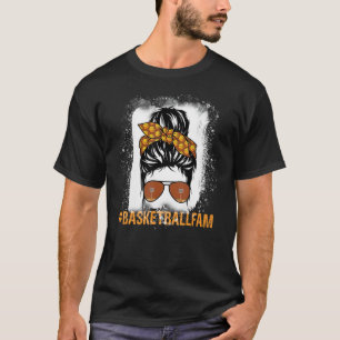 Camiseta Basquete Branqueado Mãe Gol de Vida Ball Mensagem 