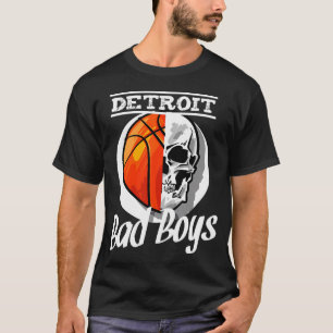 Camiseta Basquete Caveira Detroit Bad Boys