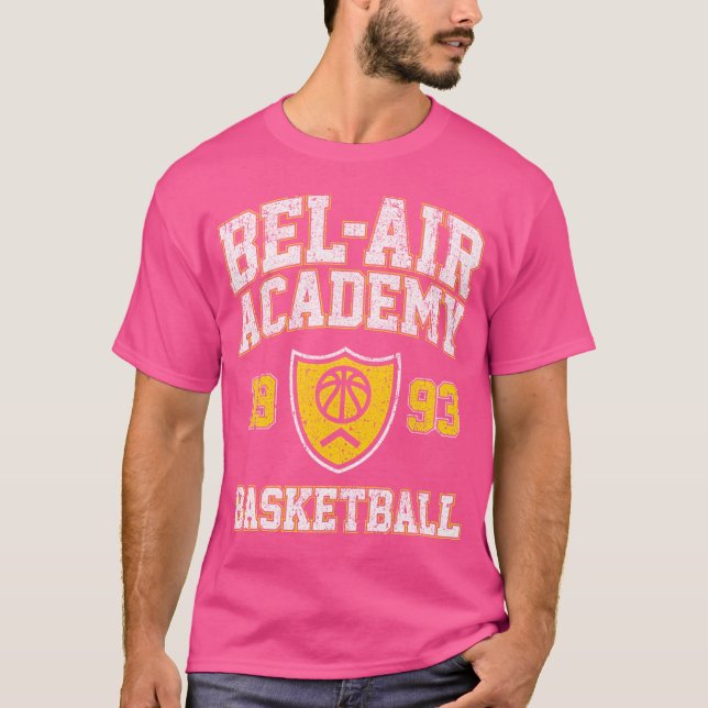 Camiseta Basquete da Academia Bel-Air (Frente)