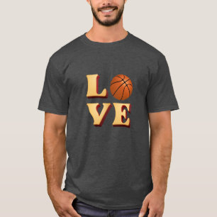 Camiseta basquete de amor