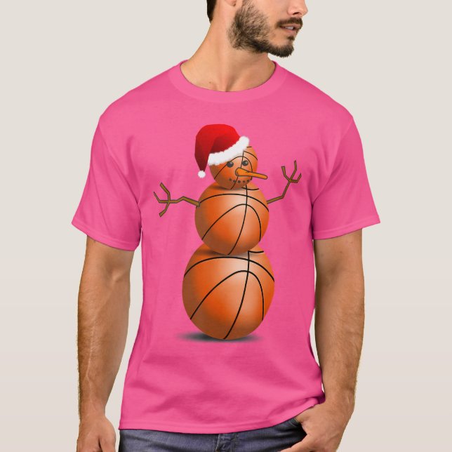 Camiseta Basquete de Basquete de Natal (Frente)
