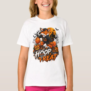 Camiseta Basquete de Bola ou Guloseimas Espantalho Raposa n