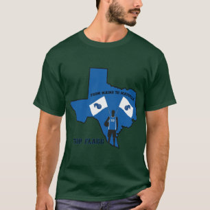Camiseta Basquete de Maine para Maverick Flagg