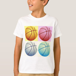 Camiseta Basquete de pop