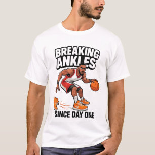 Camiseta Basquete de Quebrar Tornozelos Roupa de academia d