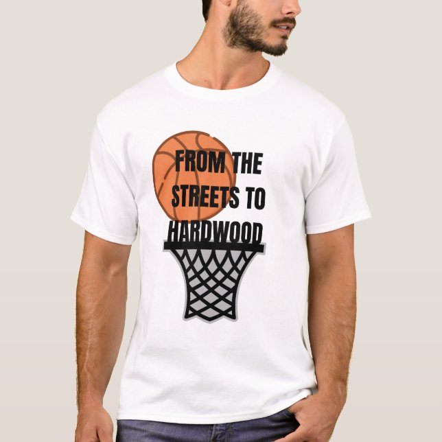 Camiseta Basquete de Rua - Legendas de Basquete (Frente)