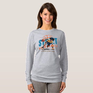 Camiseta Basquete de Rua Manga Longa Feminina