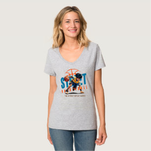 Camiseta Basquete de Rua Pescoço-V feminino