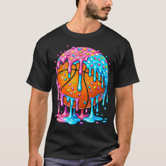 Camiseta Basquete de Sorvete Derretendo