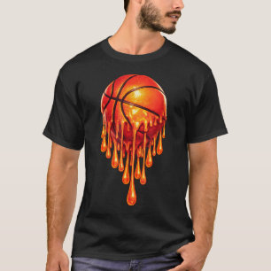 Camiseta Basquete Drip Estético - Bball Enterrada