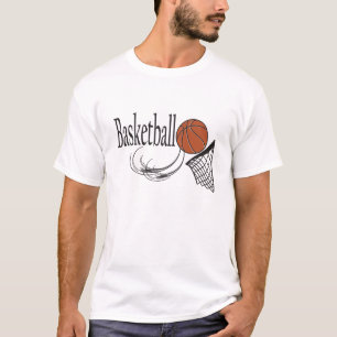Camiseta Basquete e Hoop