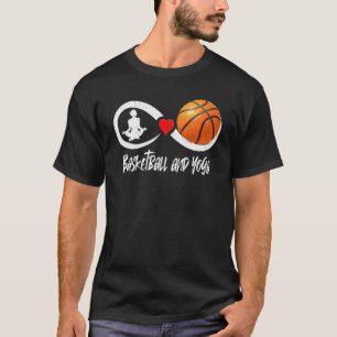 Camiseta Basquete e ioga mamãe ioga Mãe ioga Mamãe basquete