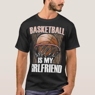 Camiseta Basquete é meu tênis de Namorada