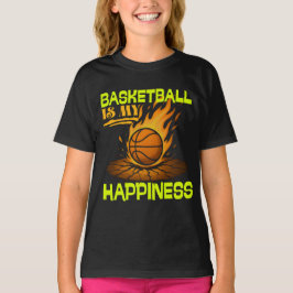 Camiseta basquete é minha felicidade