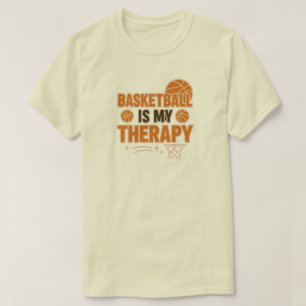 Camiseta Basquete é minha terapia