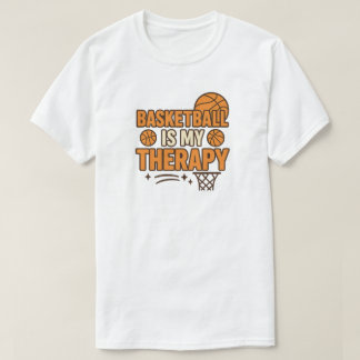 Camiseta Basquete é minha terapia