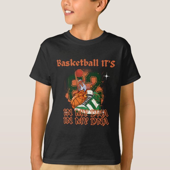 Camiseta Basquete É No Meu Dna (Frente)