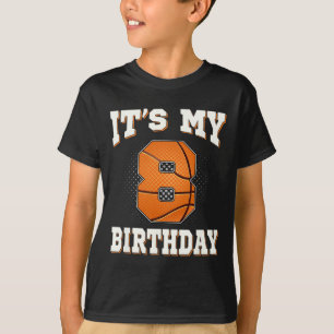 Camiseta Basquete É o meu 8.º Aniversário, 8 anos Gi