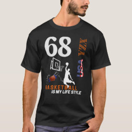 Camiseta Basquete é o meu estilo de vida